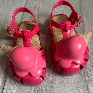 ❌SOLD ❌Toddler mini Melissa ice cream sandals 9